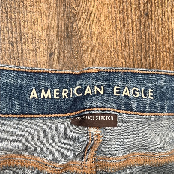 American Eagle Outfitters Blue Flare Jeans - Picture 7 of 12